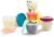 Babymoov A004309 Babybols Set of Six Airtight Food Storage Jars, 250 ml, ‎Multicoloured, ‎10.41 x 14.5 x 11.5 cm; 8 oz
