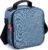 Borsa per il pranzo termica impermeabile TATAY Urban Food Casual Glass 3.5L | 2 contenitori in vetro da 0,57 l | Triplo strato isolante | Corpo semirigido | Tasca interna | 22 x 12 x 21,5 cm, blu denim