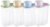 Contenitori ermetici, set di 4 contenitori trasparenti da 2,5 l, coperchio a prova di perdite, per conservare cibi freschi e secchi, contenitori per dispensa, riso, cereali, snack e caffè, bianco