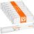 Lifewit 9 Pcs Drawer Separators Adjustable Internal Wardrobe Dividers Drawer Organizer Bathroom Kitchen Office Accessories 35-55cm Length 10.5cm Height 10.5cm