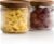 Mason & Fable Barattolo in Vetro a coste Barattolo Ermetico Impilabile con Coperchio in Legno, Contenitore per Biscotti, Impasto, Farina, Look di Fascia Alta per Cucina, Dispensa, Organizzazione Bar, 1,25 L