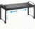 Mensola da cucina espandibile salvaspazio, organizer da cucina con altezza regolabile, portaspezie in metallo salvaspazio, mensole dal design versatile per scrivania da bagno e soggiorno (nero)