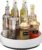Piatto Girevole per Cucina Bagno, Organizzatore Salvaspazio da 26 cm, Portaspezie, Vassoio Girevole per Conservare le Spezie da Cucina, Portaspezie Girevole, Organizzatore Girevole per Condimenti Cosmetici