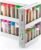 Portaspezie Girevole e Scorrevole InnovaGoods®, Capacità: 20 Contenitori Classici, Rispick InnovaGoods, Rotazione di 90º, 2 Ripiani e 2 Altezze, Dimensioni circa: 10 x 28 x 28,5-45 cm