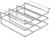 Scaffale per tagliere da cucina, organizer per scaffali, salvaspazio, organizer per tagliere, montaggio a parete senza perforazione, per cucina