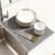 Silicone Dish Drainer Mat for Countertop Kitchen Dish Drainer Multi-Function Deep Grooves Easy Clean