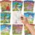 THE TWIDDLERS Set of 24 Mini Colouring Books for Kids with Stickers (A6 Size) – Birthday Gadgets, End of Party Gifts and School Awards – Small Travel Albums (Kids 3+ Years)
