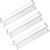 ULTECHNOVO Portaspezie da Muro in Acciaio 3pezzi per Cucina, Organizer Spezie Struttura Stabile e Design Raffinato