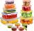 YASHE 28 Pezzi Contenitori Ermetici per Alimenti, Contenitori in Plastica Senza BPA con Coperchio, Contenitori per Cucina Organizzatore per Dispensa, Armadio, Microonde e Lavabile in Lavastoviglie