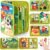 hahaland Busy Board Libro interattivo Montessori 1 anno – Libro silenzioso sensoriale educativo – Giochi Montessori 1 2 3 anni Tavolo in feltro Pannello attività Custodia educativa Regalo per bambini